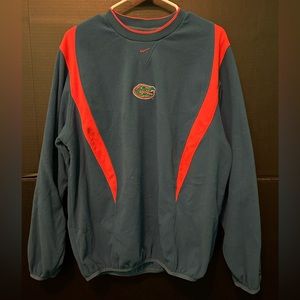 Nike Therma Fit Florida Gators Fleece Pullover Sweatshirt Size M